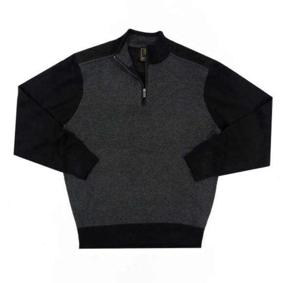 FX Fusion Men's Gray Long Sleeve Pullover Sweater Size M - Picture 1 of 12